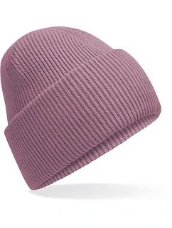 B Pletená čepice s manžetou "Recycled" 53. dusty purple model 22433168 - Beechfield