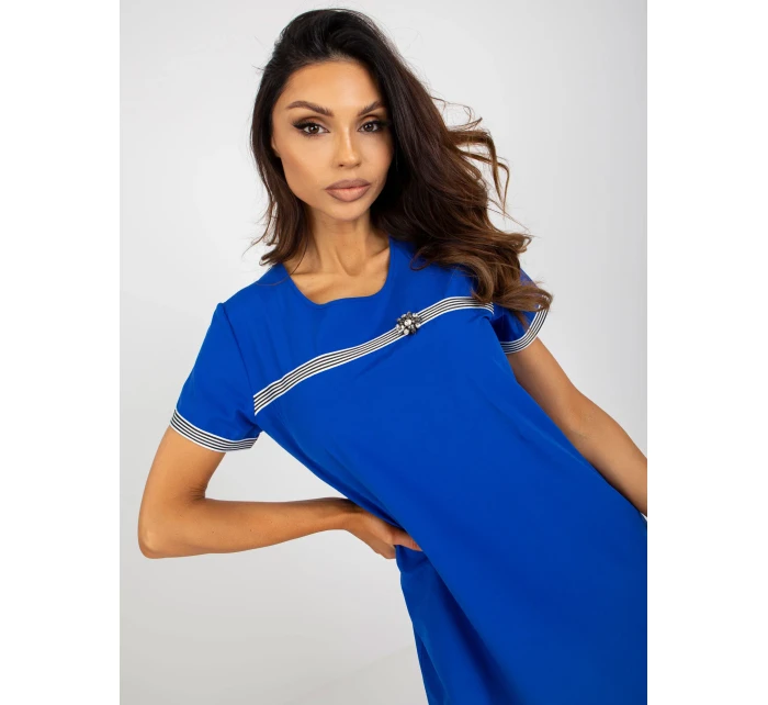 Dámské šaty LK SK model 18265558 tmavě modrá - FPrice