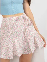 Sukne NM SD AB031.56P biela a ružová