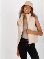 Dámska vesta NM KZ D2 3815-62.83 Light beige - FPrice