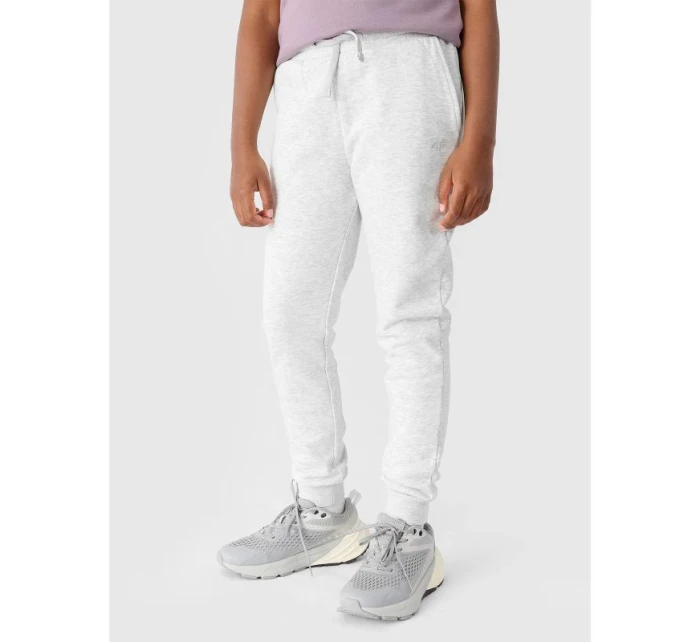 Dievčenské tepláky 4F Junior 4FJWMM00TTROF0828-27M