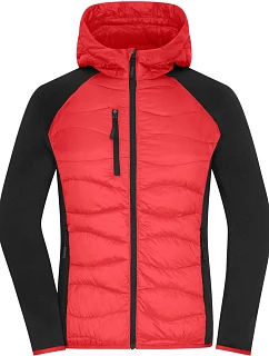 JN Dámská hybridní bunda 02. red/black model 22414959 - Daiber