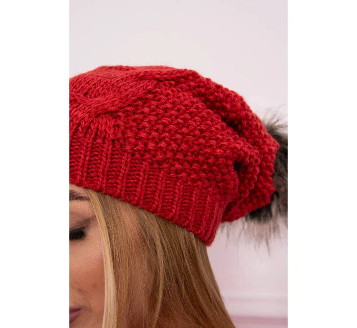 Fleecová čiapka Sandra K210 raspberry Fleecová čiapka Sandra K210 raspberry