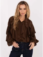 Koszula MI KS model 21757384 brązowy - FPrice