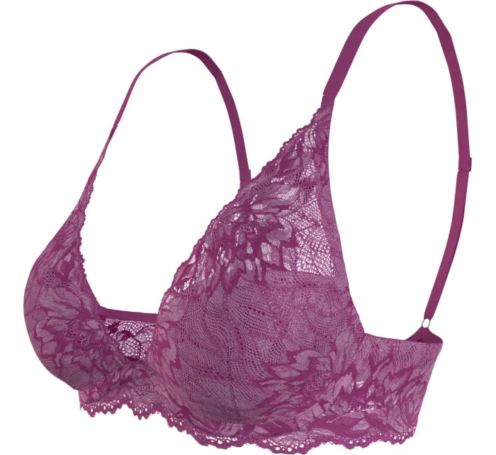 Dámské podprsenka LIGHTLY LINED PLUNGE model 18895825 fialová - Calvin Klein