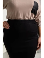 Dámska sukňa P352 čierna - Karko