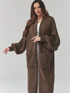 Zapínanie svetra model 226873 Makadamia