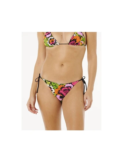 Spodná časť dámskych bikín RIP CURL Carioca Revo Tie Side Cheeky, viacfarebné