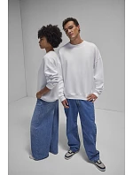 B&C Crew Těžká oversize unisex mikina white model 22445500