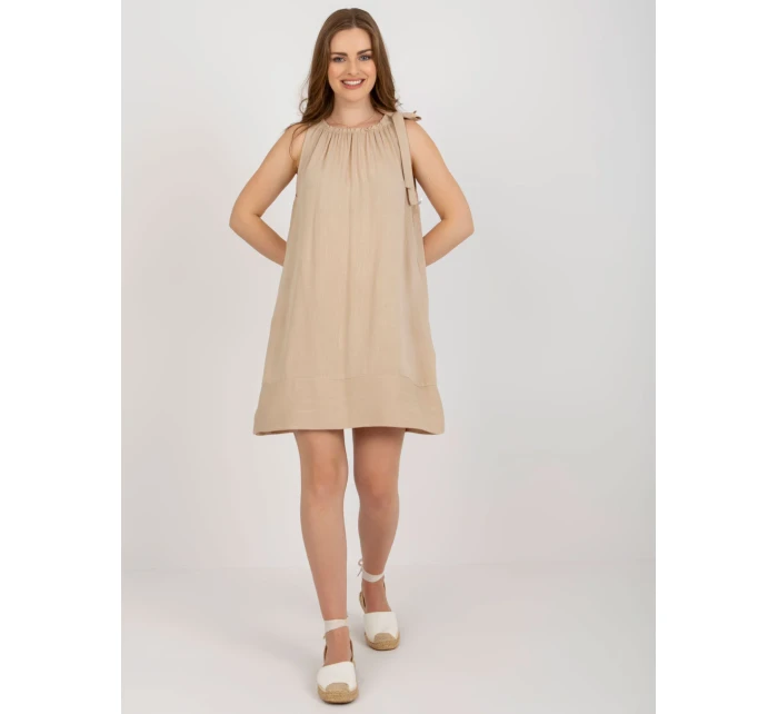 TW SK BI 89923 šaty.29 béžová