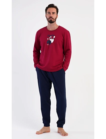 Pánské pyžamo dlouhé model 22405994 - Vienetta MAN Pánské pyžamo dlouhé model 22405994 - Vienetta MAN