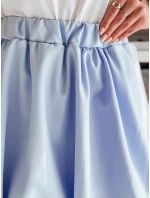 Dámska mini sukňa PUFFELLA modrá FashionStreet CY0502