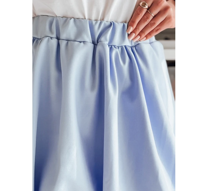 Dámska mini sukňa PUFFELLA modrá FashionStreet CY0502