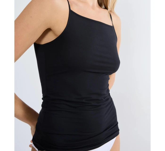 Beauty Layers Spaghetti Top X - BLACK - TRIUMPH BLACK - TRIUMPH