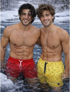 Pánské plavky - kraťasy Self SM 29 Happy Shorts S-3XL