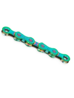 Reťaz KMC X12 126 článkov Aurora green BOX