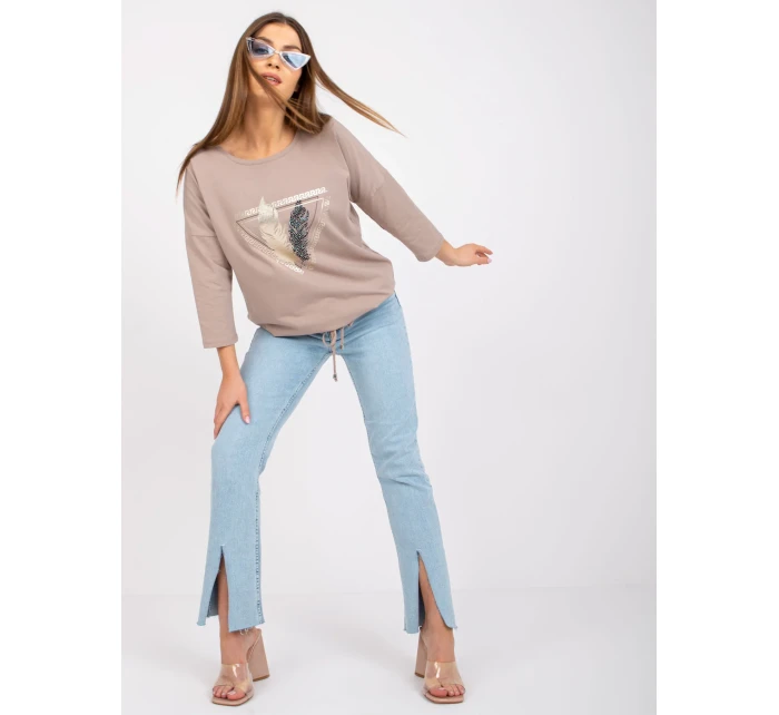 Blúzka RV BZ 0224.42 tmavá lila Blúzka RV BZ 0224.42 tmavá lila