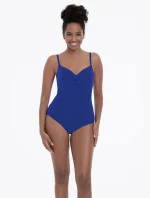 Dámske jednodielne plavky Almeria M3 6261 kr. modrá - Anita