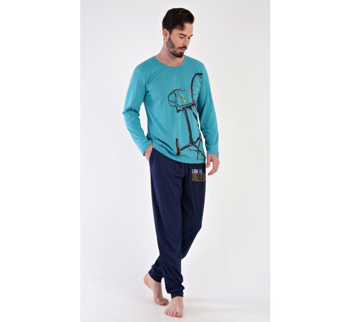 Pánské pyžamo dlouhé model 19156693 - Vienetta MAN