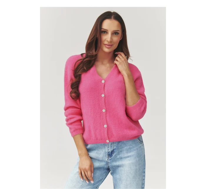 Zapínanie svetra model 223261 Makadamia Zapínanie svetra model 223261 Makadamia