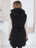 Dámska prešívaná vesta GAMIS čierna FashionStreet TY3291