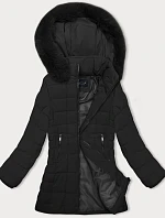 Dámska prešívaná zimná bunda J Style Black (16M9119-392)