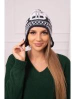 Dámská čepice  šedá model 18752425 - K-Fashion