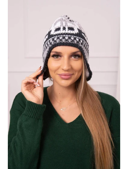 Dámská čepice  šedá model 18752425 - K-Fashion