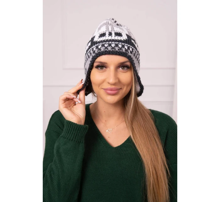 Dámská čepice  šedá model 18752425 - K-Fashion