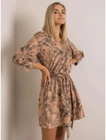 Šaty LK SK 508143.72P tmavo lila