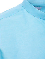Pánske tričko s krátkym rukávom Dstreet KX1000 Sky Blue