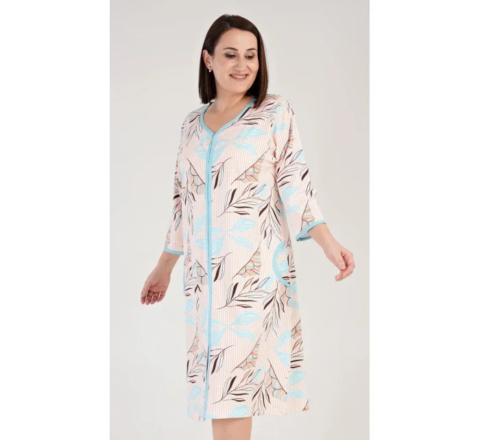 Dámske domáce šaty s trojštvrťovým rukávom Melissa