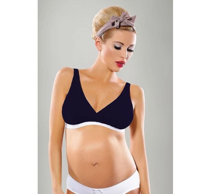 Mäkká dámska podprsenka Mama Basic Lilly farba K