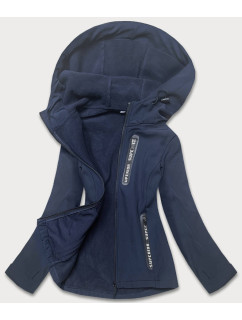 Tmavě modrá dámská sportovní softshellová bunda model 17691555 - J.STYLE