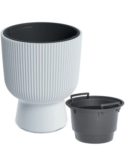 MILLY KVETINOVÝ POND, priemer 24 cm BIELA