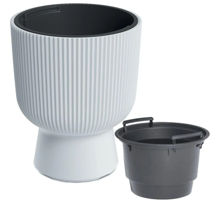 MILLY KVETINOVÝ POND, priemer 24 cm BIELA