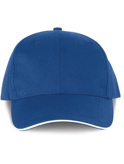145 6 panelová kšiltovka royal blue/white model 22432316 - WK