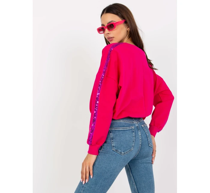 Mikina RV BL model 17517542 fuchsiová - FPrice Mikina RV BL model 17517542 fuchsiová - FPrice