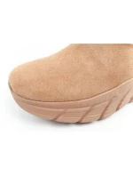 Skechers dámské zimní kotníkové boty zateplené kožené hnědé dámské