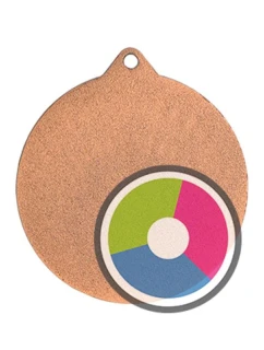 Luxorská medaila s tryskovou potlačou