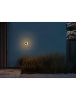 SOLÁRNE DISKOVÉ SVETLO 28 LED PRE MONTÁŽ NA ZEM ALEBO NA STENU