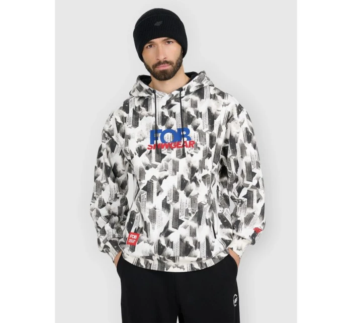 Pánska mikina s kapucňou 4F 4FRAW25TSWSM2569-91A