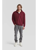Fruit of the Loom Premium Zip Neck Sweat Mikina s 1/4 zipsom 16.2032 červená Fruit of the Loom Premium Zip Neck Sweat Mikina s 1/4 zipsom 16.2032 červená