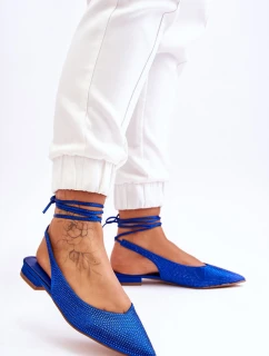 Vázané Baleríny S Modre model 21612808 - Boto