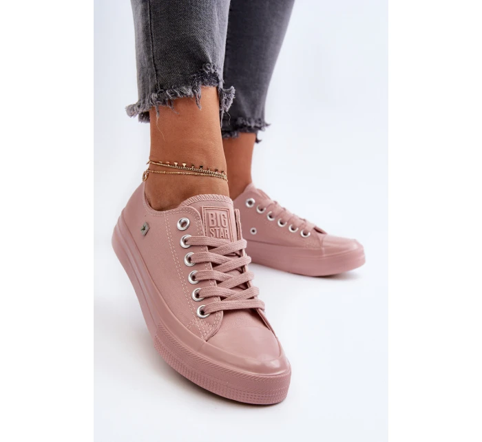 Klasické Dámské Tenisky Big Star model 21654898 Růžové - Big Star Shoes