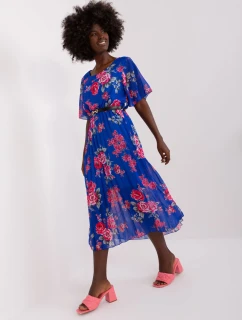 Sukienka DHJ SK model 21110923 kobaltowy - FPrice