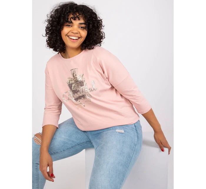 Blúzka RV BZ 7423.66P svetlo ružová