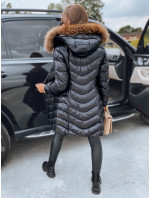 Dámsky zimný kabát / bunda PREMIUM black Dstreet TY3024