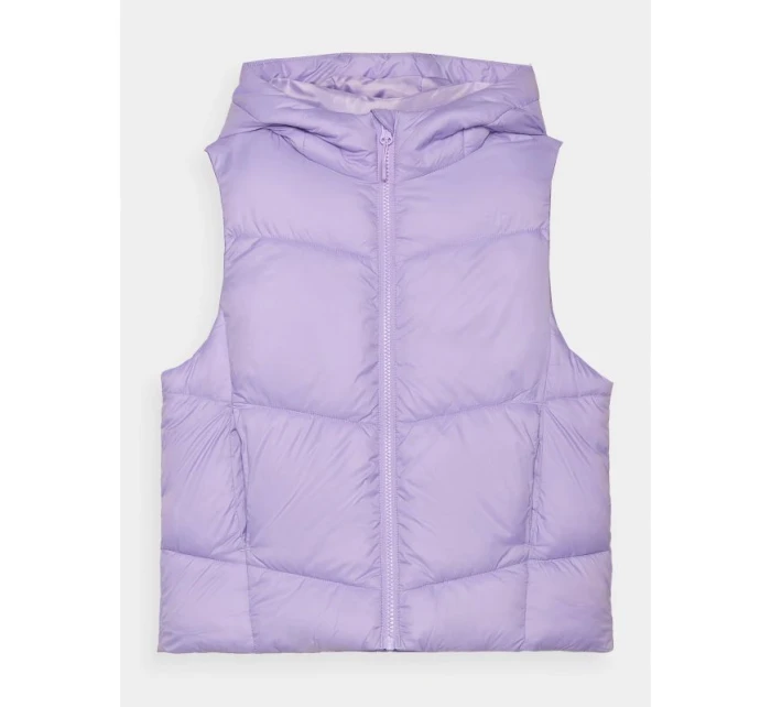 Dívčí prošívaná kapuce bez rukávů Junior model 21432903 - 4F Dívčí prošívaná kapuce bez rukávů Junior model 21432903 - 4F