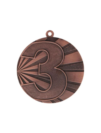 Bronzová medaila z ocele tretie miesto